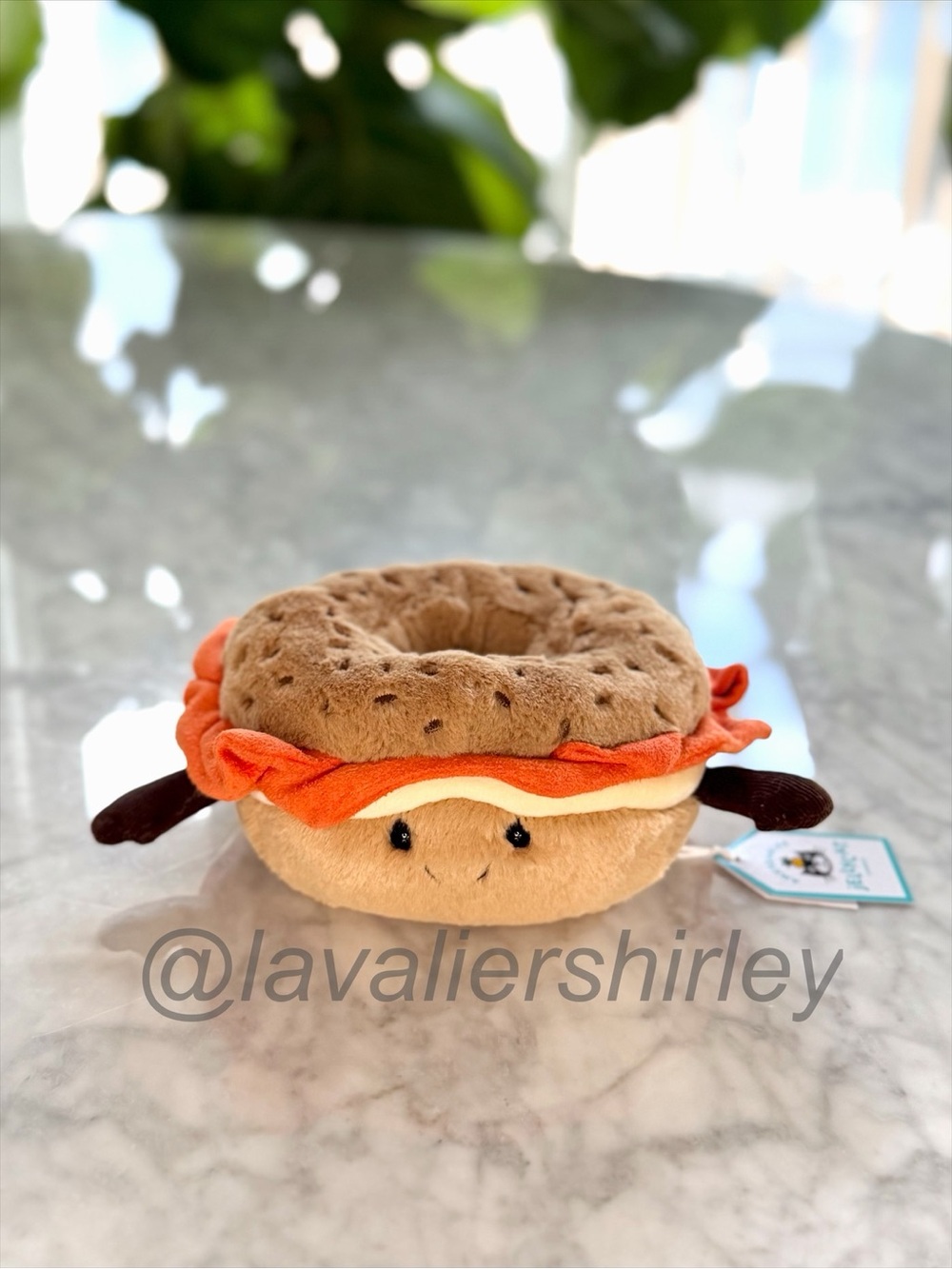 Jellycat Amuseables Bagel NWT Authentic